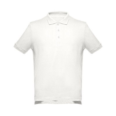THC ADAM II. Men's short-sleeved cotton polo shirt